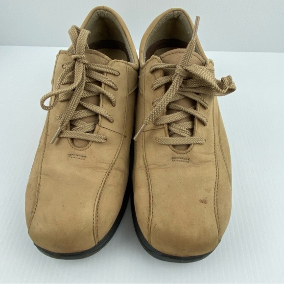 Dr Scholl's Leather Walking Shoes  Lace Up Women's 7.5W Tan Colour - Picture 2 of 10